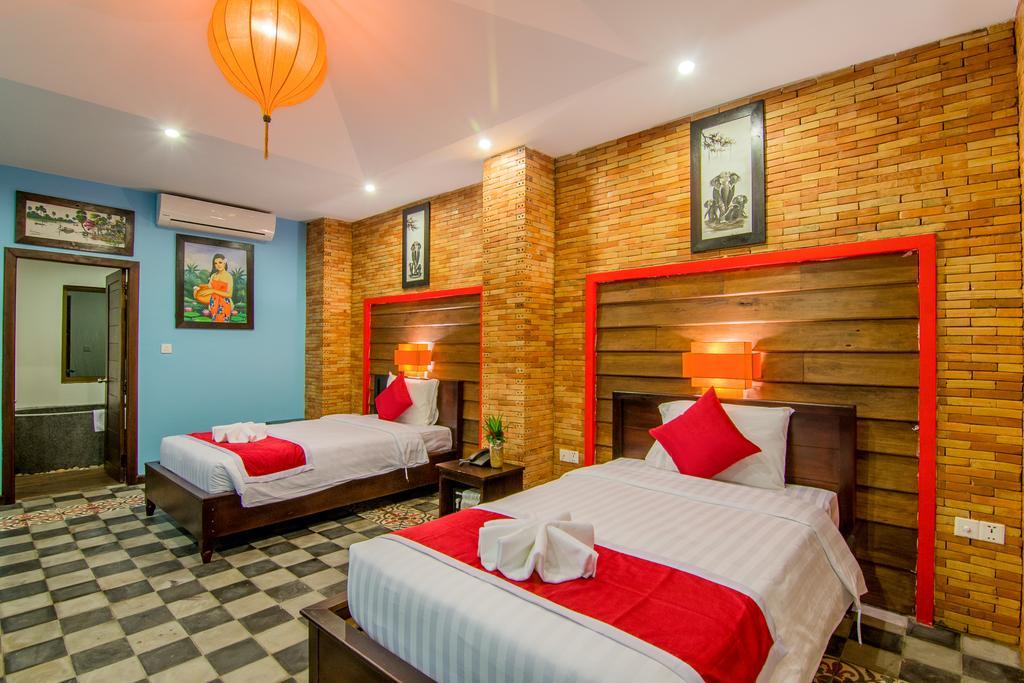 Hotel Suon Angkor Boutique Siem Reap Exterior foto